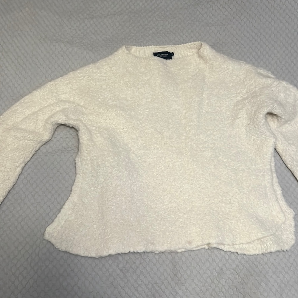 Holebrook sweater alpaca and wool cream
